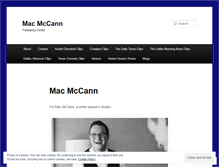 Tablet Screenshot of macmccanntx.com